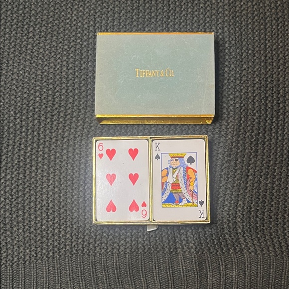 Tiffany & Co. Card Set - Red and Black